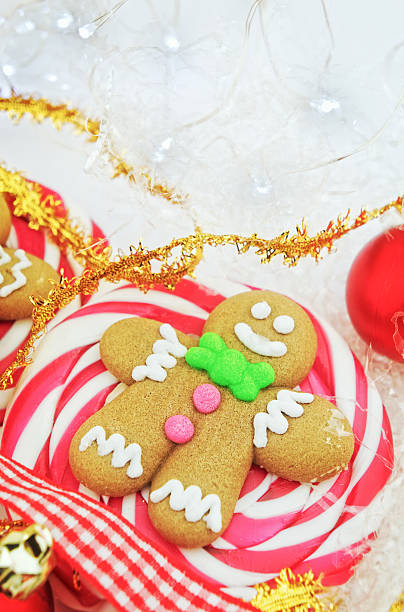 istock Christmas lollipop closeup 619670842