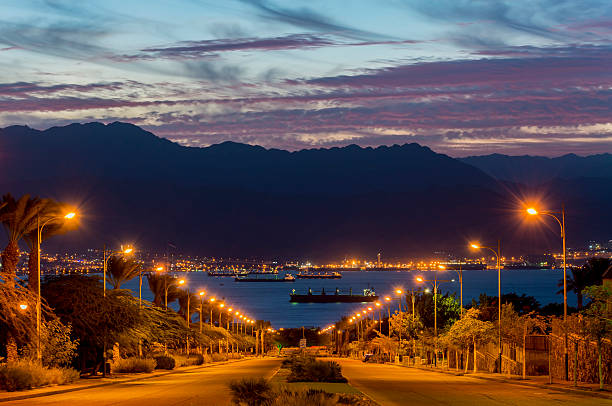 istock Scenic view on the Red Sea from Eilat, Israel 619671312