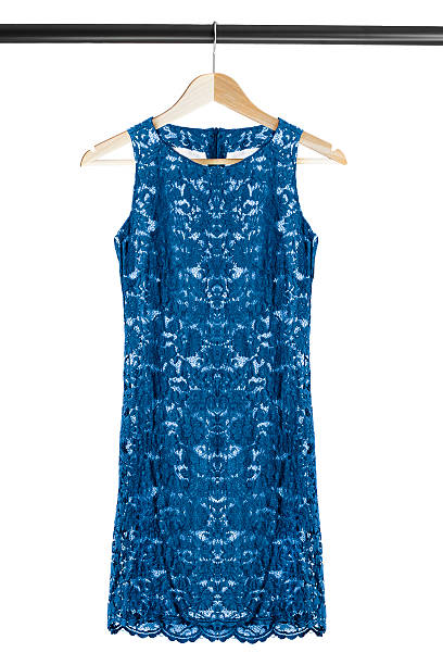 istock Dress on clothes rack 619671792