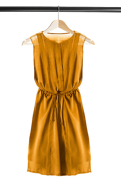 Dress on clothes rack