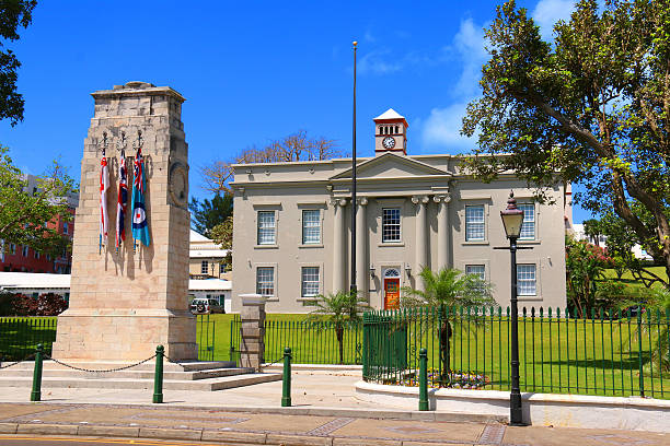 istock Senate of Bermuda or Cabinet Office, Hamilton, Bermuda. 619673384