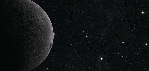 la luna - tethys fotografías e imágenes de stock