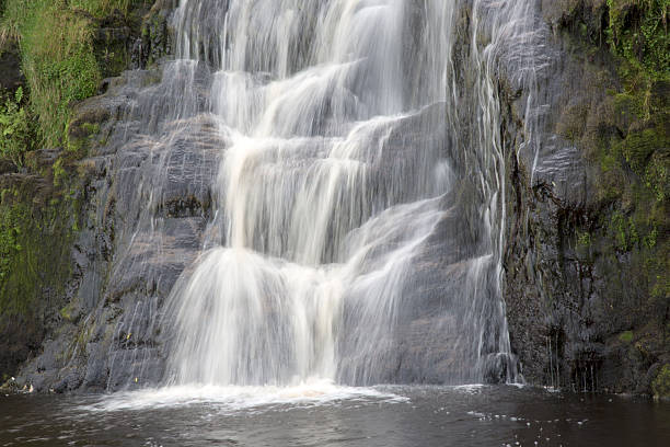 Assaranca Waterfall, Ardara, Donegal, Ireland, Europe