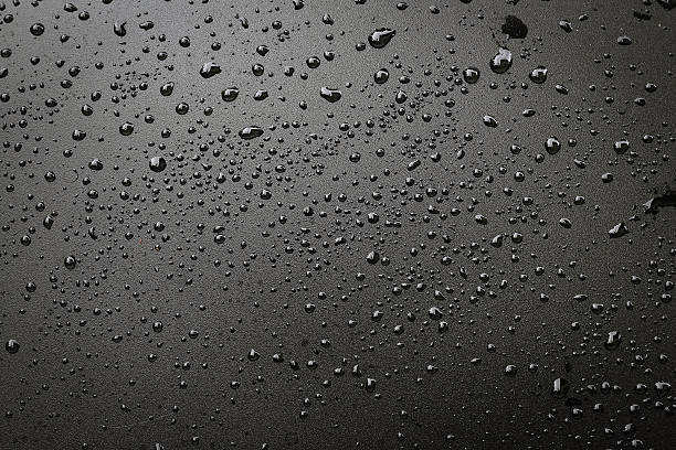 istock Drops of water on a plastic sheet 619727664