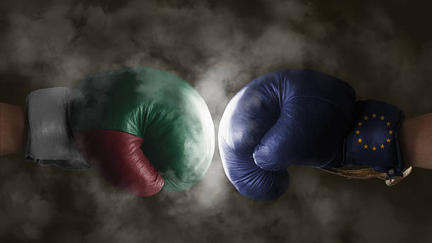 istock Italexit, Symbol of a Referendum EU vs Italy 619733548