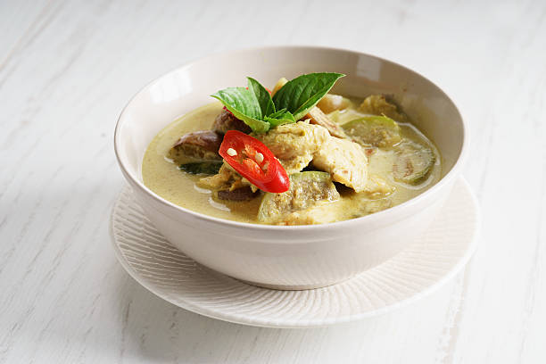 istock green curry chicken,thai food 619736780