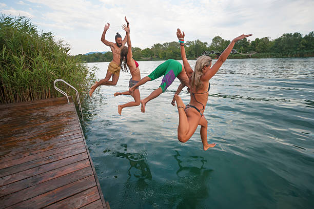 istock Friends have fun on vacation 619738916
