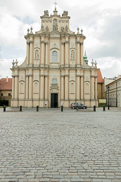 Church In Warsaw stock photo