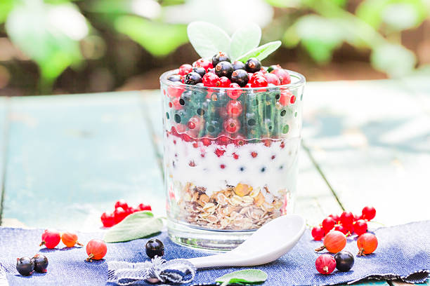 istock Nutritious morning meal muesli fresh fruit 619745032