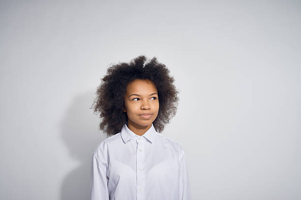 istock Tricky Girl Planning Something 619745944