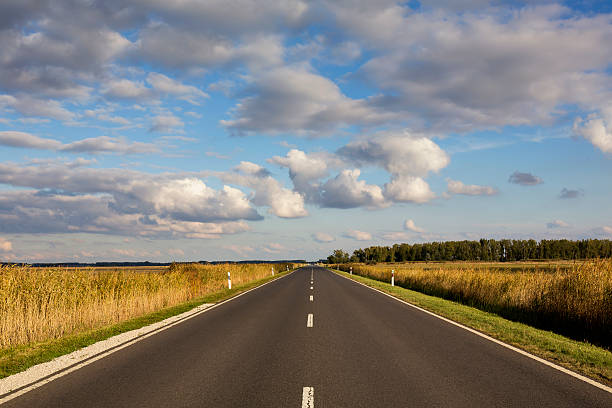 New asphalt road