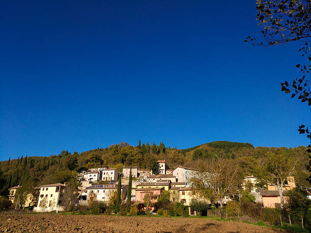 istock Scopoli mountain village in Umbria 619748150