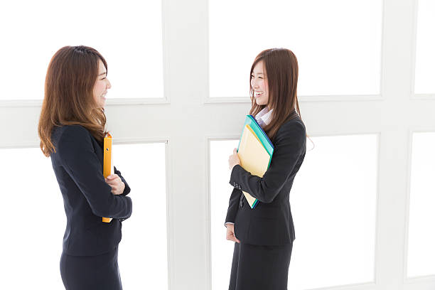 istock Two businesswomen 619748424