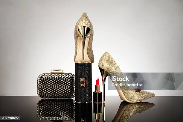 Womens Personal Accessories Stock Photo - Download Image Now - Luxury, Fashion, Shoe