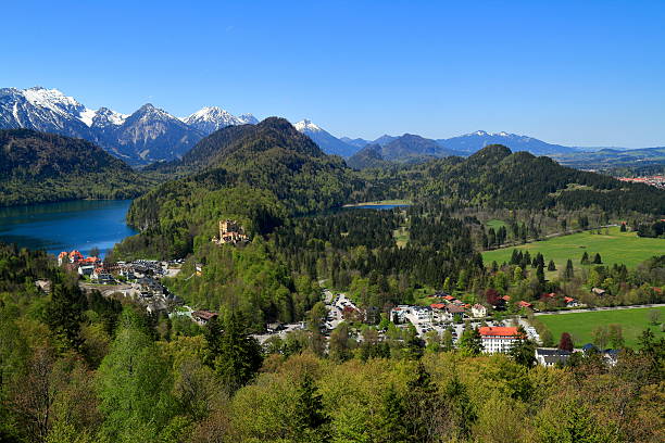 istock Hohenschwangau and Alpsee Lake 619750838