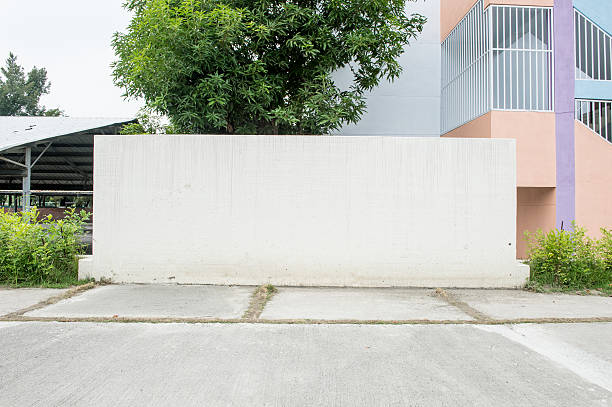 istock Large blank billboard on a street wall 619752112