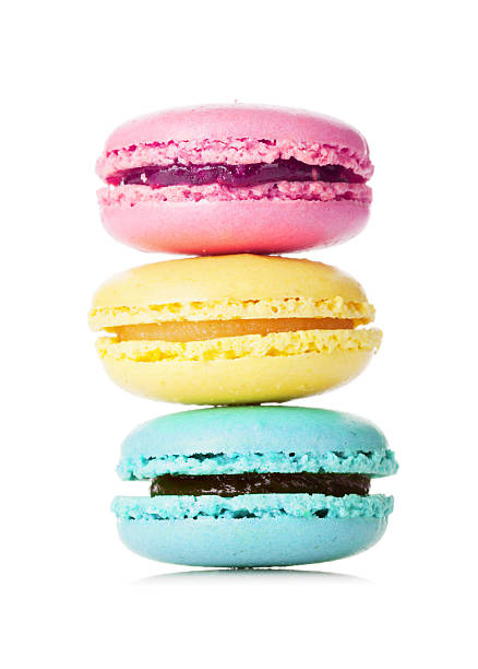 istock Colorful macaroons. Sweet macarons 619753238