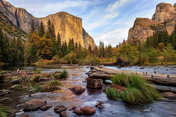 istock Yosemite Merced River el Capitan Sunset 619756680