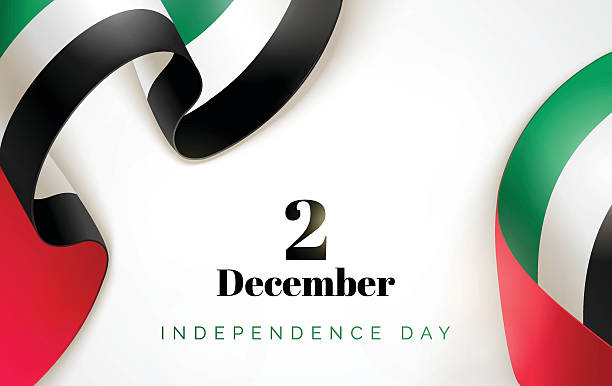 фон дня независимости оаэ. 2 декабря. - flag of the united arab emirates stock illustrations