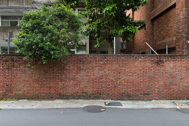 istock Large blank billboard on a street wall 619757946