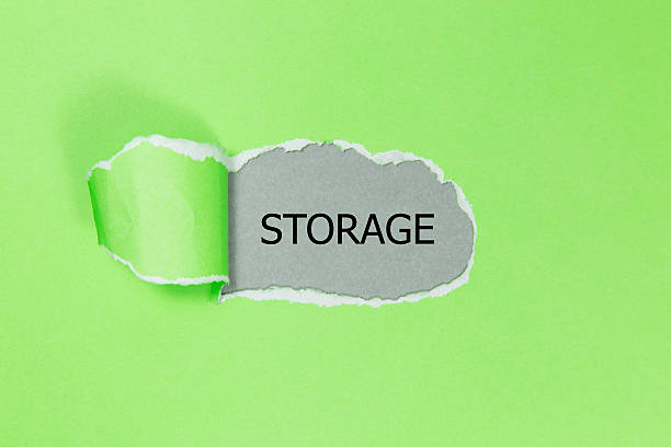 istock The word Storage appearing behind torn paper. 619758072