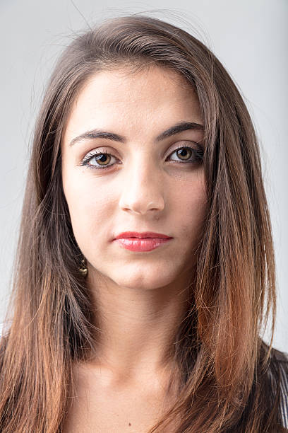 istock Attractive thoughtful young brunette woman 619761226