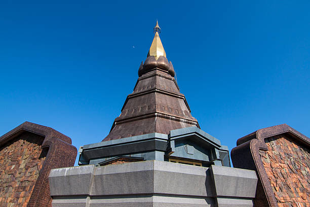 istock Methanidonnoppha stupa in Inthanon national park 619764186
