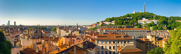 istock Panorama of Lyon in a summer day 619766518