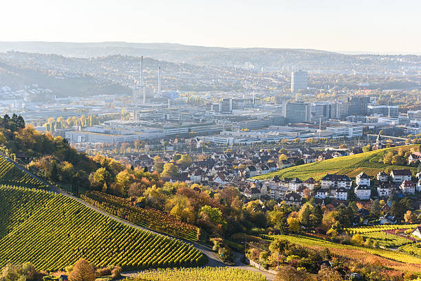 istock Vineyards at Stuttgart - beautiful wine region 619768422