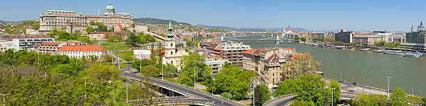istock Panoramic view of Budapest in the morning 619768972