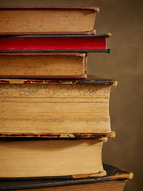 istock Antique books close-up 619773106