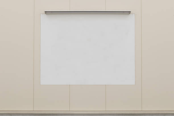 istock Large blank billboard on a street wall 619774330