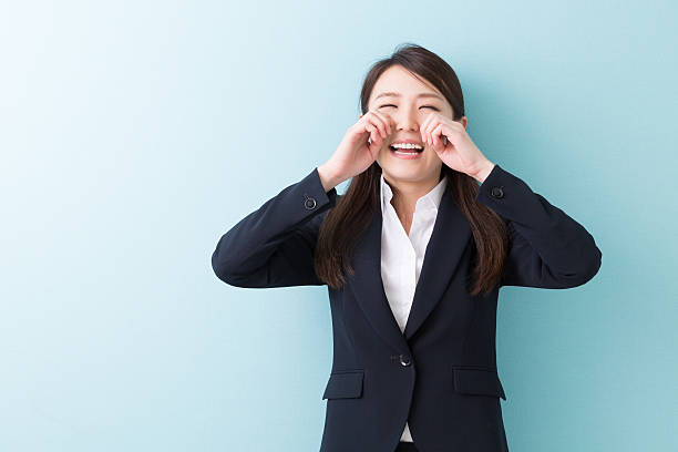 istock Crying businesswoman 619961890