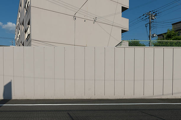 istock Large blank billboard on a street wall 619961930