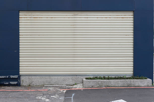 istock Large blank billboard on a street wall 619964428