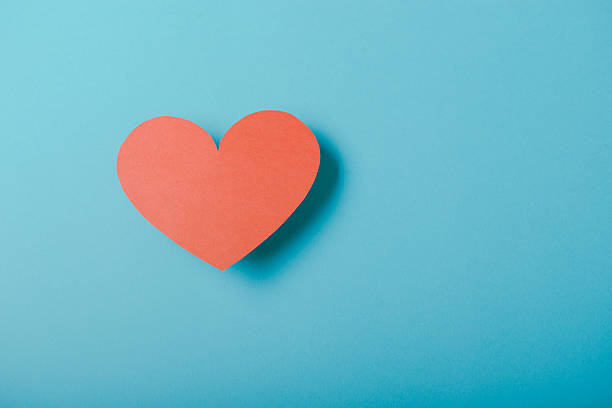 istock Red paper Valentines Day heart 619964690