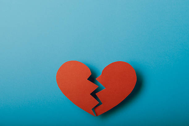 istock Red paper Valentines Day heart 619964894