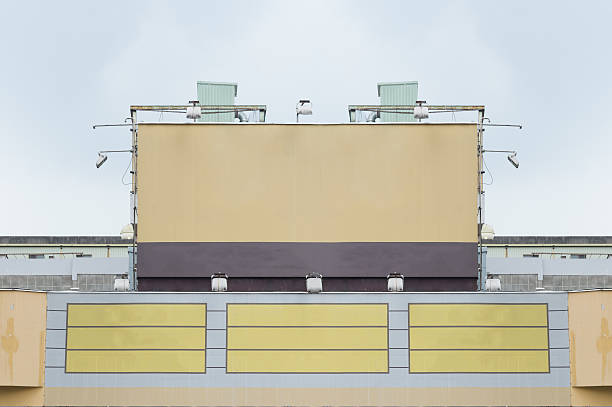 istock Large blank billboard on a street wall 619965154