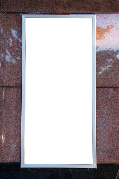 istock Large blank billboard on a street wall 619966818
