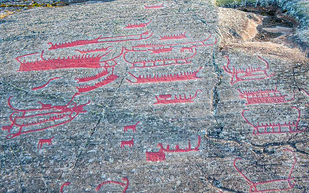Hiimmelstalund bronze age rock carvings