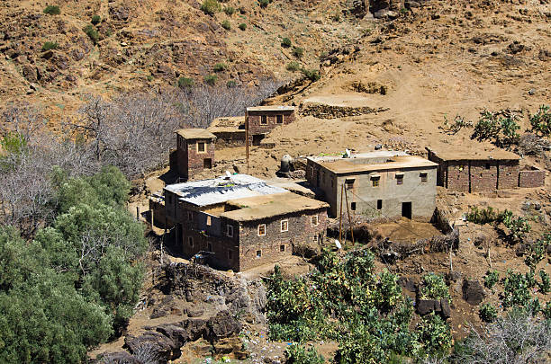 istock Village in Atlas mountains, Morocco 619968984