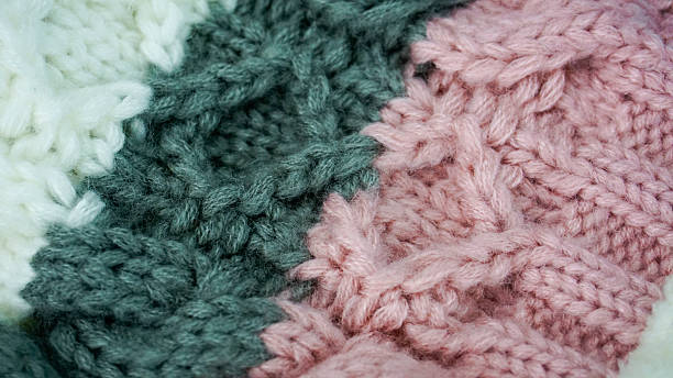 istock knitted pattern, knitted hat, knitted backgrounds, pink, gray an 619971570