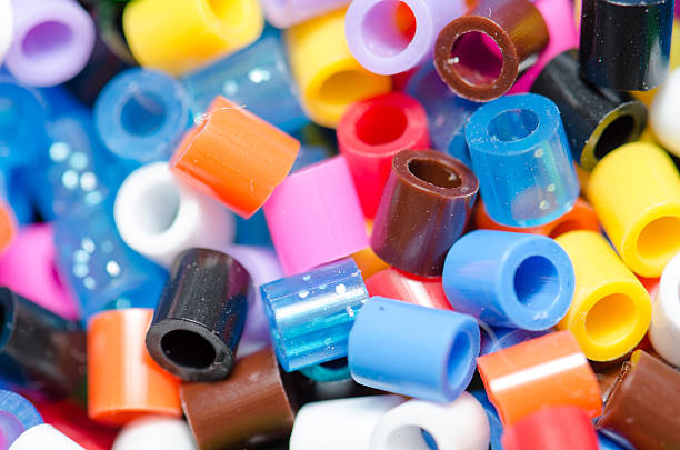 istock Beads of various colors, beautiful 619986196