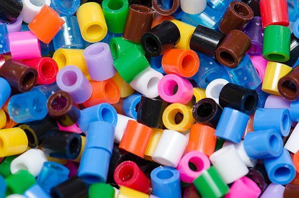 istock Beads of various colors, beautiful 619986740