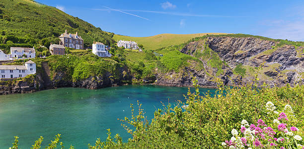 istock Popular Port Issac Atlantic ocean coast, UK 619987496