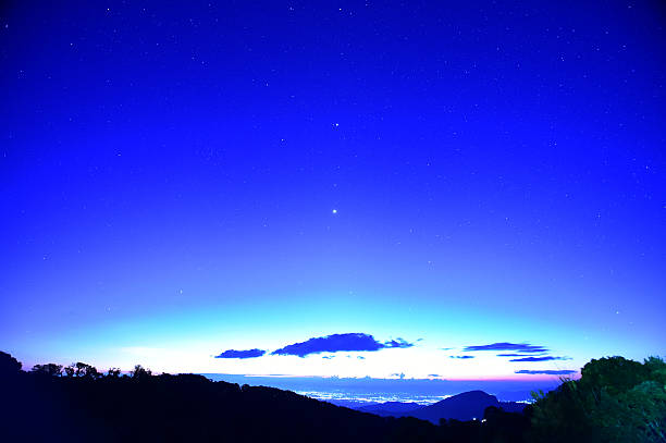 istock Beautiful sunset at the mountains 619988106