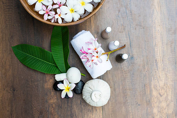 istock Spa treatment and product for female 619988184