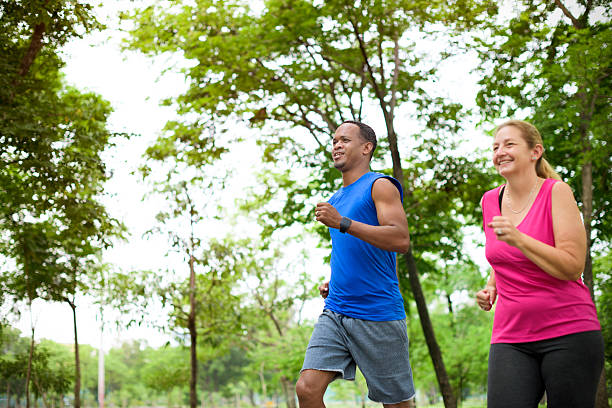 istock Couple Exercise Happiness Healthy Lifestyle Concept 619988200