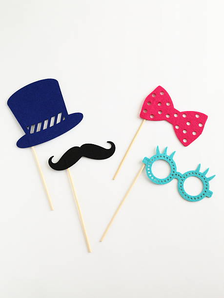 istock Photo booth colorful props for party 619989366