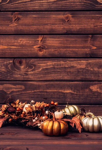 istock Luxurious still life arrangement for Thanksgiving or Halloween. Fall holidays 619991412